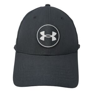 Under Armour Fitted Baseball Cap Black XL Classic Fit Lightweight Embroidered